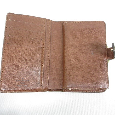 【中古】ルイヴィトン LOUIS VUITTON モノグラム ポルトモネビエ ヴィエノワ 財布 二つ折り財布 がま口 M61663_4