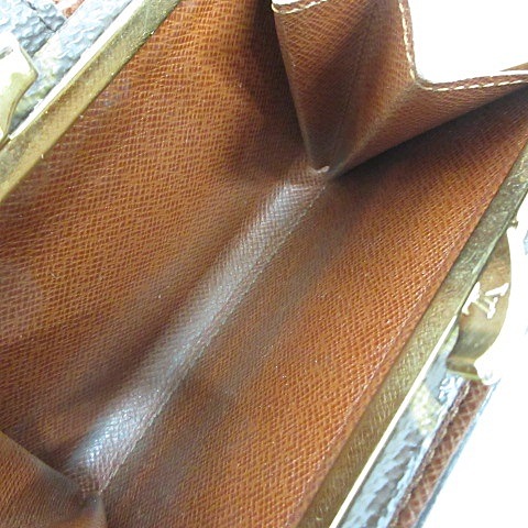 【中古】ルイヴィトン LOUIS VUITTON モノグラム ポルトモネビエ ヴィエノワ 財布 二つ折り財布 がま口 M61663_5