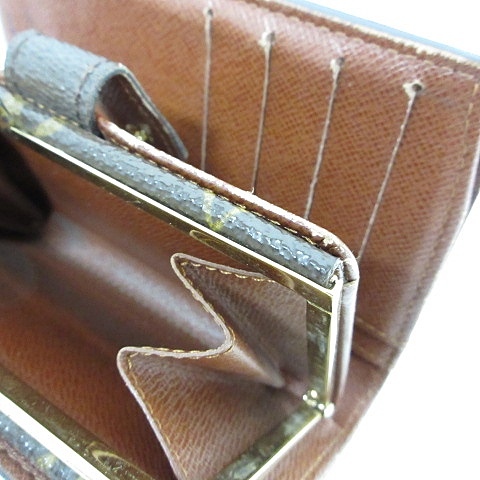 【中古】ルイヴィトン LOUIS VUITTON モノグラム ポルトモネビエ ヴィエノワ 財布 二つ折り財布 がま口 M61663_6