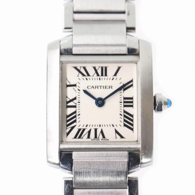 中古 カルティエ Cartier タンクフランセーズsm Wq3 腕時計 白文字盤 クォーツ シルバー レディースの通販はau Pay マーケット ブランド古着のベクトル