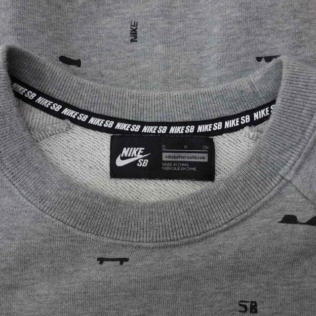 中古 ナイキ エスビー Nike Sb Ch エベレット ロゴ プリント ロングスリーブ スウェット トレーナー S グレーの通販はau Pay マーケット ブランド古着のベクトル