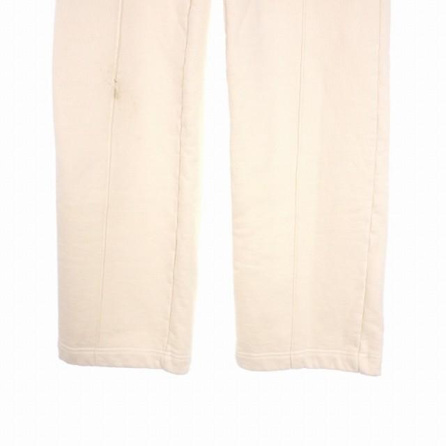 中古】オフホワイト OFF WHITE DIAG OFF WHITE TRACKPANT ロゴ