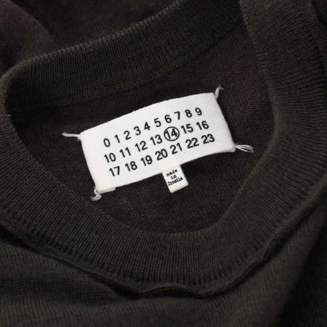 中古】メゾンマルジェラ Maison Margiela 16SS パネル ウール セーター