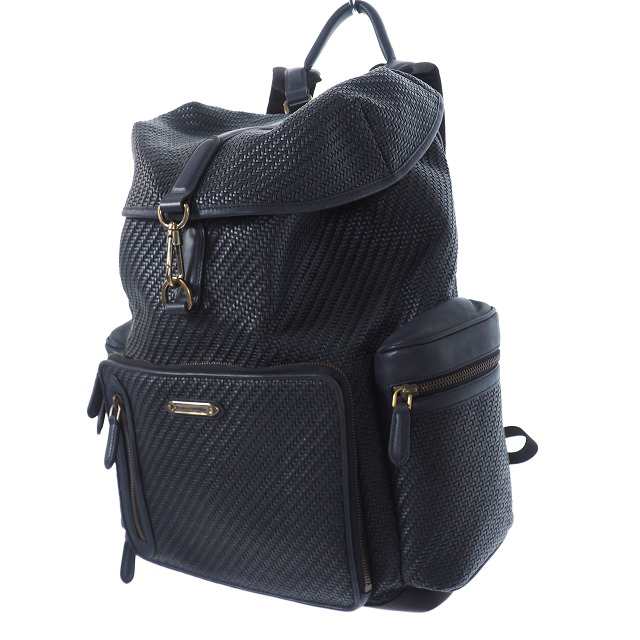 中古】エルメネジルドゼニア Ermenegildo Zegna PELLETESSUTA 編み