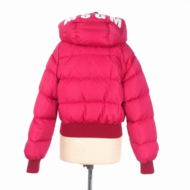 中古】未使用品 エムエスジーエム MSGM 19AW CROP DOWN JACKET