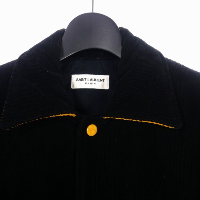 【中古】サンローラン パリ SAINT LAURENT PARIS JE T'AIME TEDDY JACKET ジュテーム テディ ジャケット  コーデュロイ｜au PAY マーケット