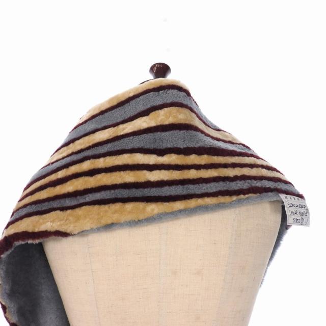 中古】未使用品 マルニ MARNI 20AW ストライプ マフラー ストール ティ