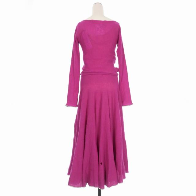 【中古】マルニ MARNI ニット ロングドレス ワンピース 40 パープル 紫 ABMD0055Q1FX337 国内正規 レディース 中古】マルニ MARNI ニット ロングドレス ワンピース 40 パープル 紫