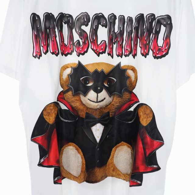 中古】未使用品 モスキーノ MOSCHINO 20SS バッド テディベア プリント ...