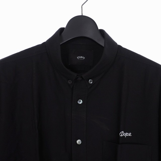 【美品】STAMPD Dope Oxford Shirt 長袖 刺繍 XL