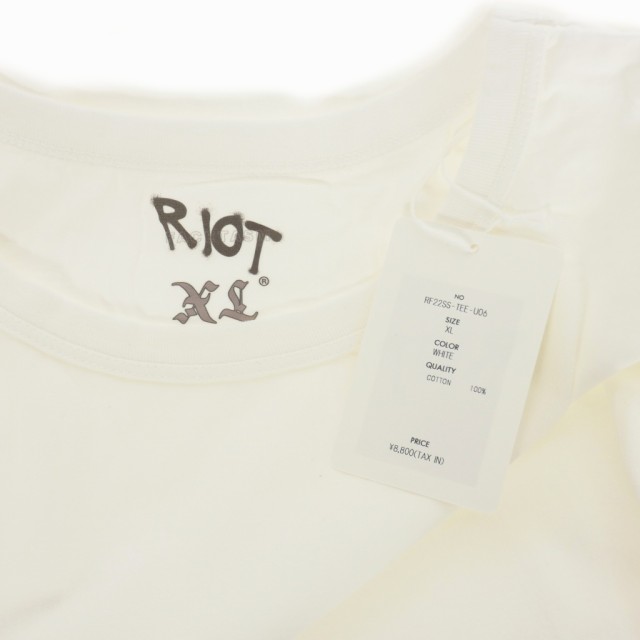 トップス新品 RIOT ライオット ファセッタズム  半袖 Ｔシャツ 無地