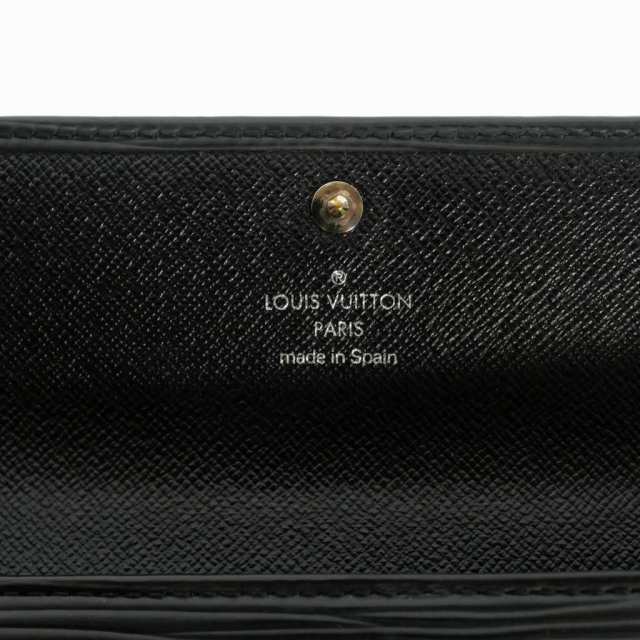 【中古】ルイヴィトン LOUIS VUITTON エピ ポルトフォイユ サラ 2つ折長財布 レザー ブラック 黒 M63742 メンズ｜au PAY  マーケット