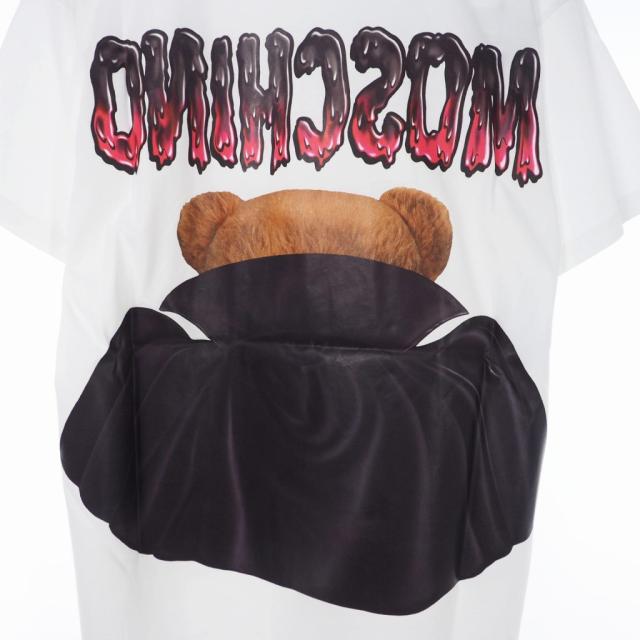 中古】未使用品 モスキーノ MOSCHINO 20SS バッド テディベア プリント
