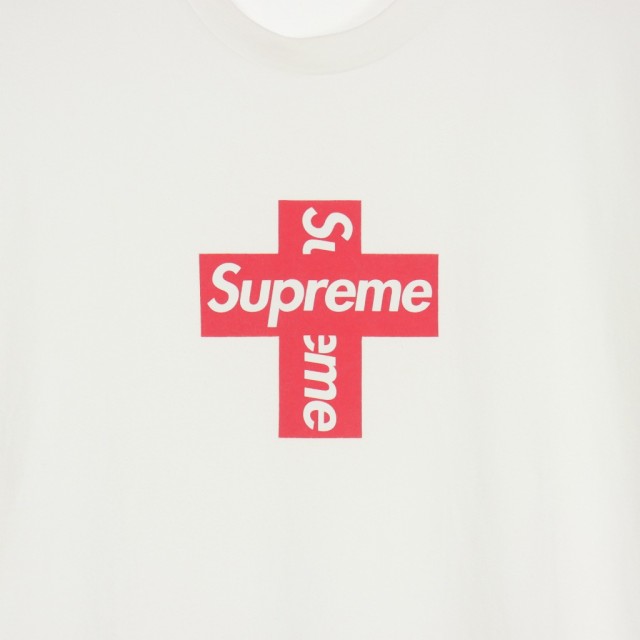 シュプリーム SUPREME 半袖 Tシャツ クロスボックスロゴ 20AW L