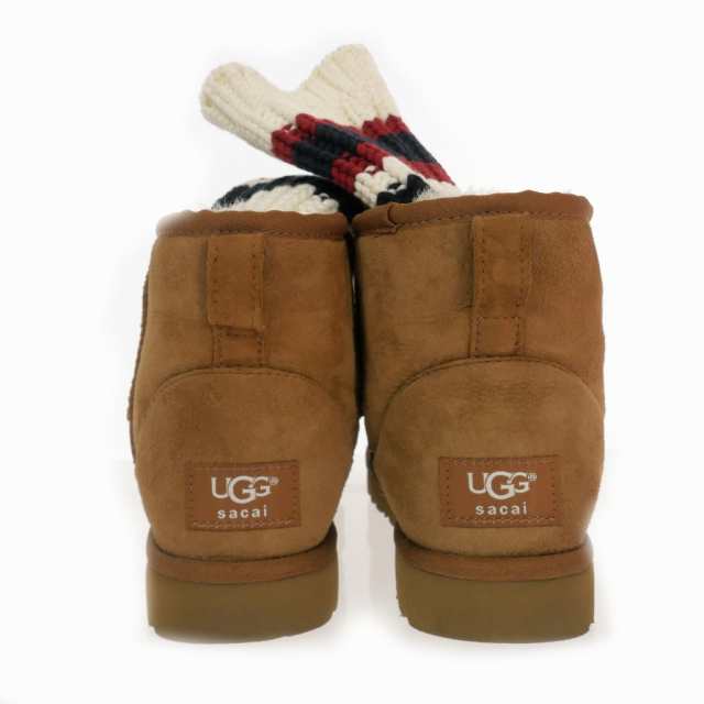 中古】サカイ sacai ugg アグ ニット クラシック ミニ 2 ムートン