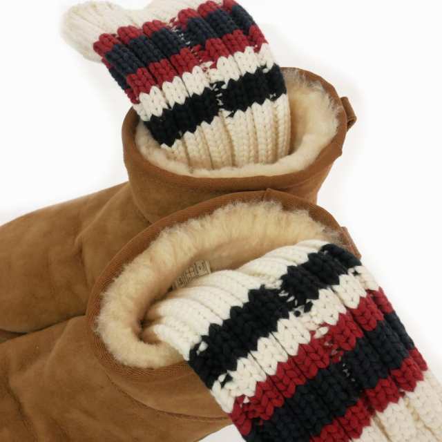 中古】サカイ sacai ugg アグ ニット クラシック ミニ 2 ムートン