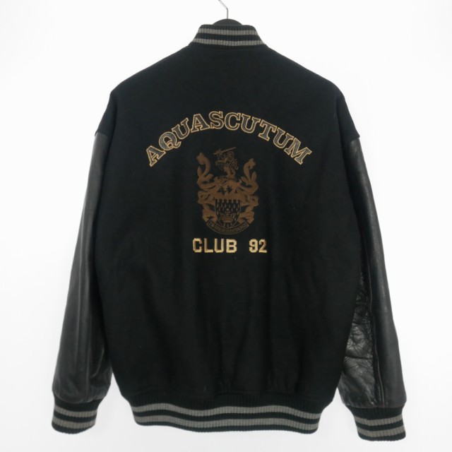 中古】アクアスキュータム AQUASCUTUM ブルゾン スタジャン スタジアム