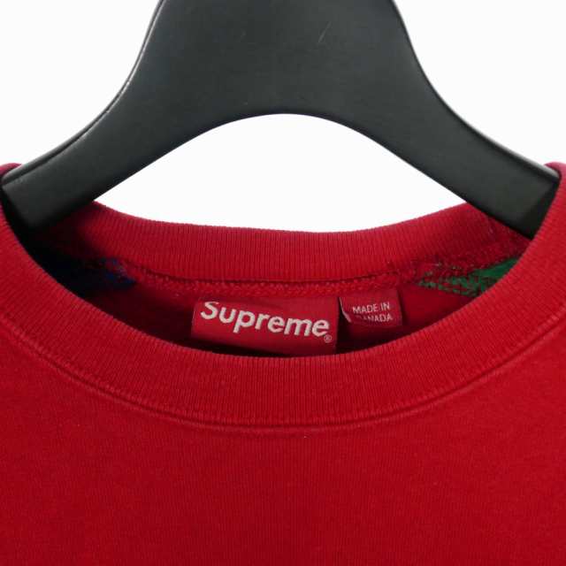 Supreme Formula Crewneck 赤 サイズS シュプリーム