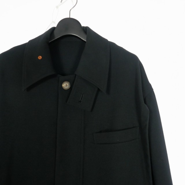 【中古】ベッドフォード BED J.W. FORD 19SS Over Soutien collar coat ver.1 オーバーサイズ  バックスリットS 黒 1｜au PAY マーケット