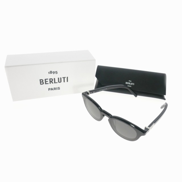 中古】ベルルッティ Berluti サングラス メガネ 総柄 ワンポイントロゴ