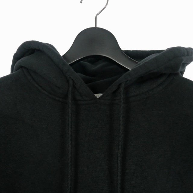 【中古】ジェイダブリューアンダーソン JWアンダーソン J.W.ANDERSON 19AW RAW CUT HOODIE スウェット パーカー S  黒｜au PAY マーケット