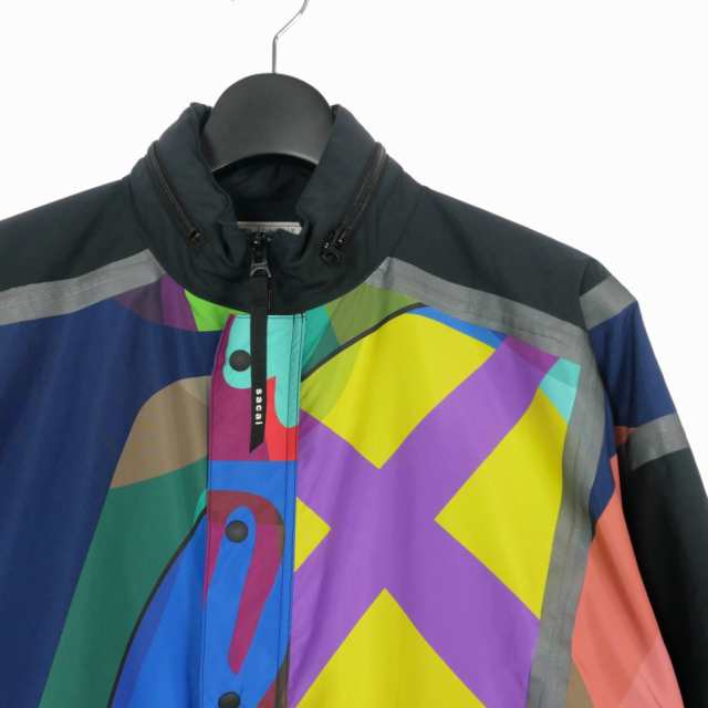 中古】サカイ sacai × カウズ KAWS 21AW Print Blouson ナイロン