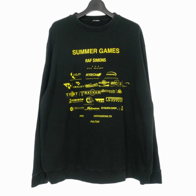 中古】ラフシモンズ RAF SIMONS 17AW SUNNER GAMES トレーナー Tシャツ