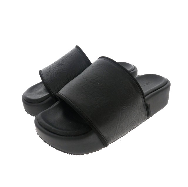 中古】ワイスリー Y-3 ヨウジヤマモト 22SS NEW SLIDE BLACK サンダル