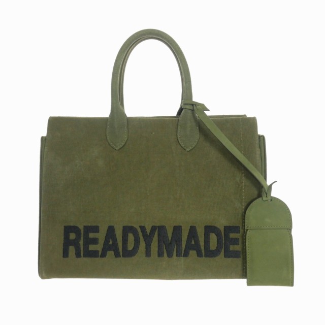 readymade レディメイド　パール　ストラップ　ショルダーバッグ　カーキ