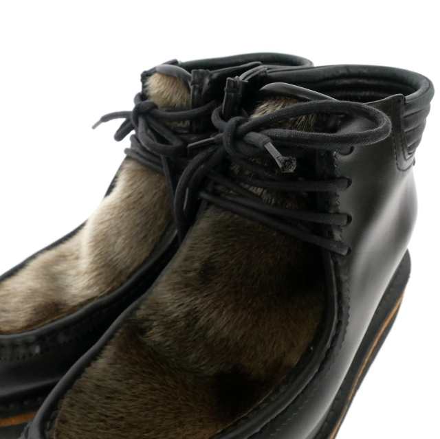 カラーブラックミハラヤスヒロ MIHARAYASUHIRO ブーツ ショートブーツ 26cm - ブーツ