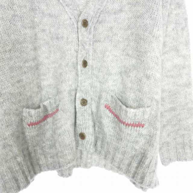 中古】未使用品 ネオンサイン NEON SIGN Ne QUILTED MOHAIR CARDIGAN ...