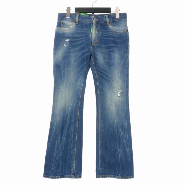 46326★ディースクエアード ジーンズ ダメージ加工 デニムパンツ 46326☆ディースクエアード ジーンズ ダメージ加工 デニムパンツ