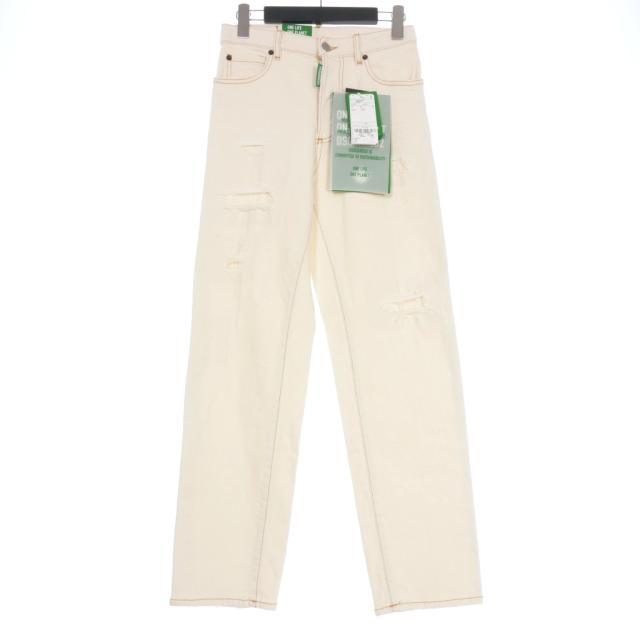 【中古】未使用品 ディースクエアード DSQUARED2 22SS JENNIFER CROPPED JEAN ダメージ加工 デニムパンツ 36の通販は 11,248円
