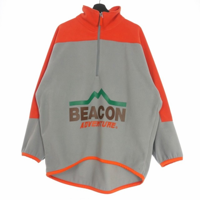 【中古】未使用品 カラー kolor ビーコン BEACON 23AW SWICHING FLEECE スウィッチング ハーフジップ フリース 3