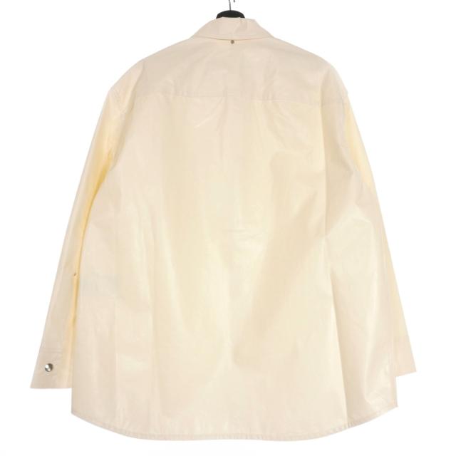 【中古】未使用品 オーエーエムシー OAMC 24SS TOWER SHIRTS タワーシャツ 長袖 M 白 オフホワイト 24E28OAU64 メンズ_1