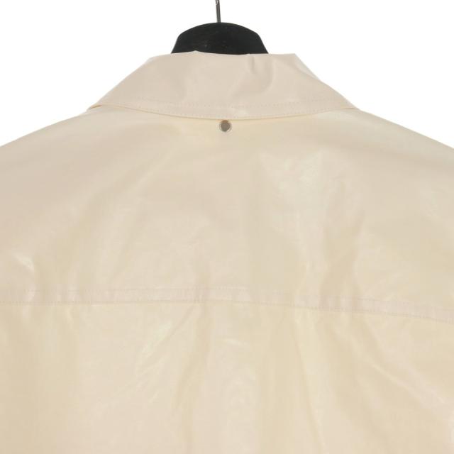 【中古】未使用品 オーエーエムシー OAMC 24SS TOWER SHIRTS タワーシャツ 長袖 M 白 オフホワイト 24E28OAU64 メンズ_4