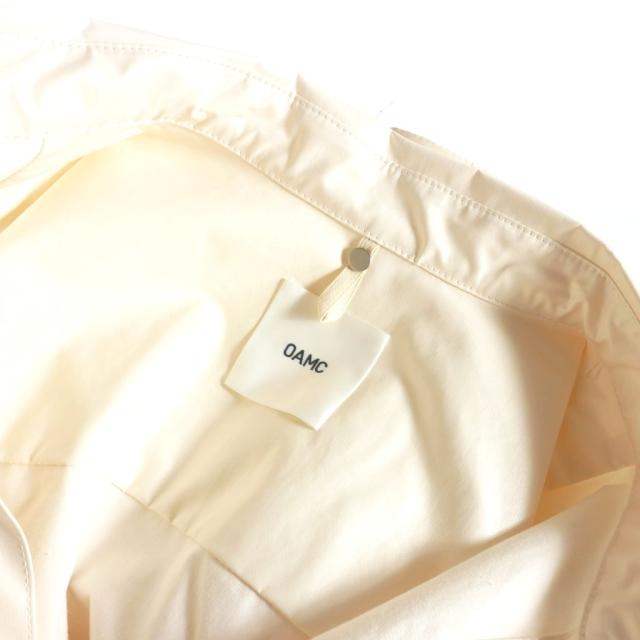 【中古】未使用品 オーエーエムシー OAMC 24SS TOWER SHIRTS タワーシャツ 長袖 M 白 オフホワイト 24E28OAU64 メンズ_5