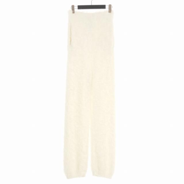 【中古】ディースクエアード DSQUARED2 22AW シャギーニットパンツ ボトムス XS 白 S72KA1160 国内正規 レディース