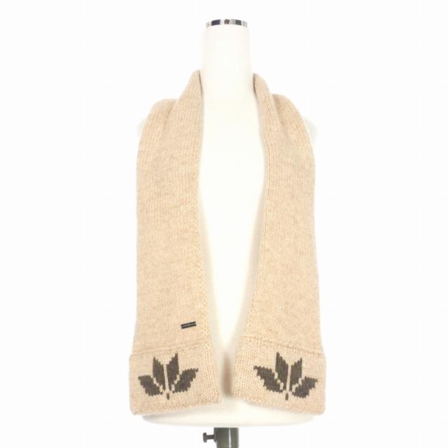 中古】未使用品 ディースクエアード DSQUARED2 22AW ウールマフラー