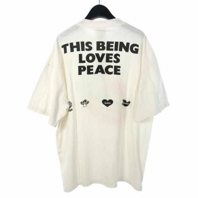 中古】未使用品 レディメイド READYMADE 24AW SS T-SHIRT PEACE/WHITE