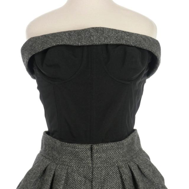 中古】メゾンマルジェラ Maison Margiela 22AW ヘリンボーン切替 ベア