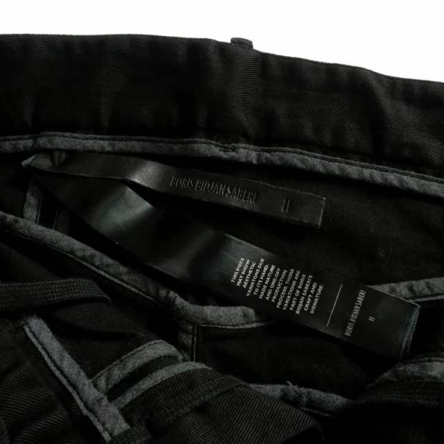 【中古】ボリスビジャンサベリ BORIS BIDJAN SABERI 22SS P13.TF OBJECT DYED & SEAM TAPED タイトフィットデニム