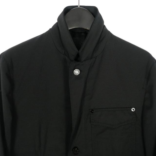 中古】ジバンシィ GIVENCHY 3B ジャケット ブレザー 48 ブラック 黒