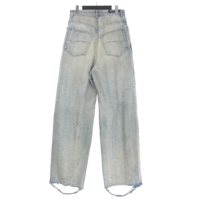 中古】バレンシアガ BALENCIAGA BAGGY PANTS バギー デニム