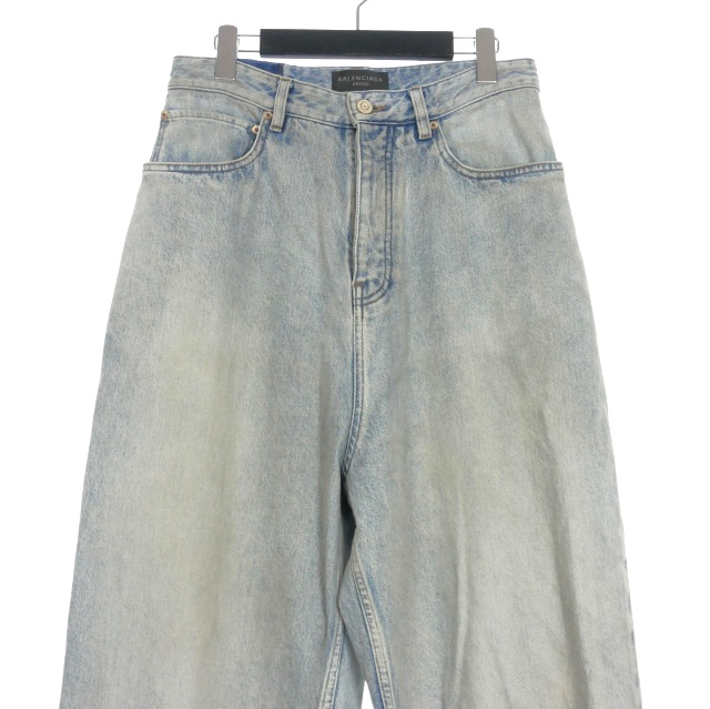 BALENCIAGA BAGGY デニムパンツ 745213 Women's Baggy Pants in Black | Balenciaga US