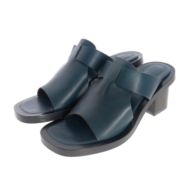 HANRO☆コットンデラックスナイトドレス ブルー HANRO☆コットンデラックスナイトドレス ブルー