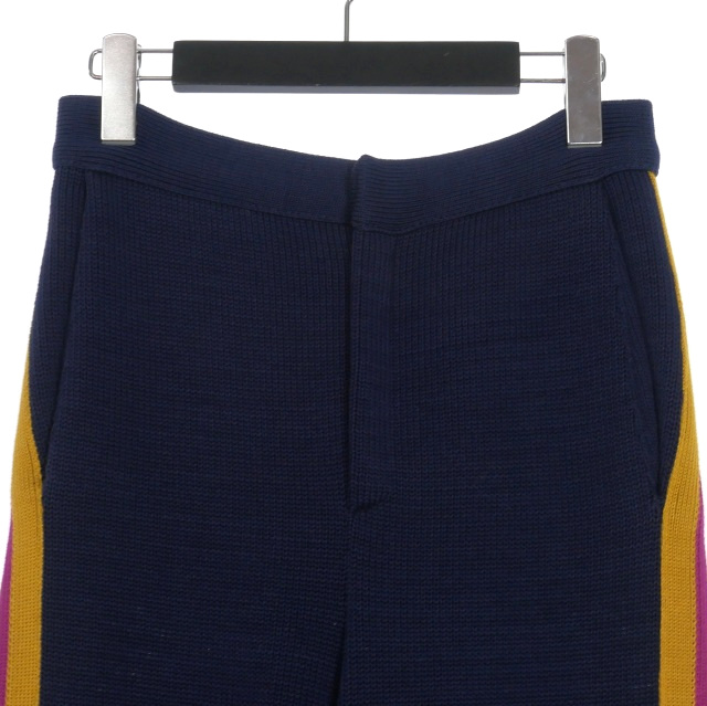 【中古】マルニ MARNI 22SS ニットパンツ 40 ネイビー 紺 PAMD0029Q0 国内正規 レディース_2