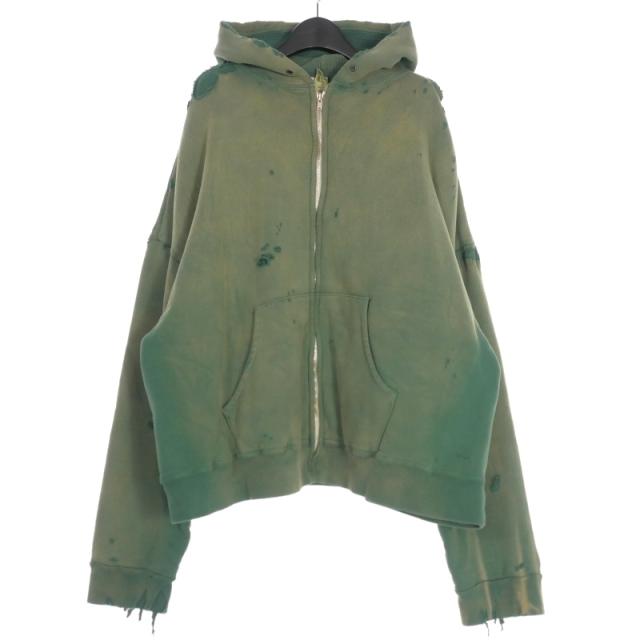 中古】未使用品 セントマイケル SAINTMICHAEL 24AW DBL-FC ZIP HOODIE