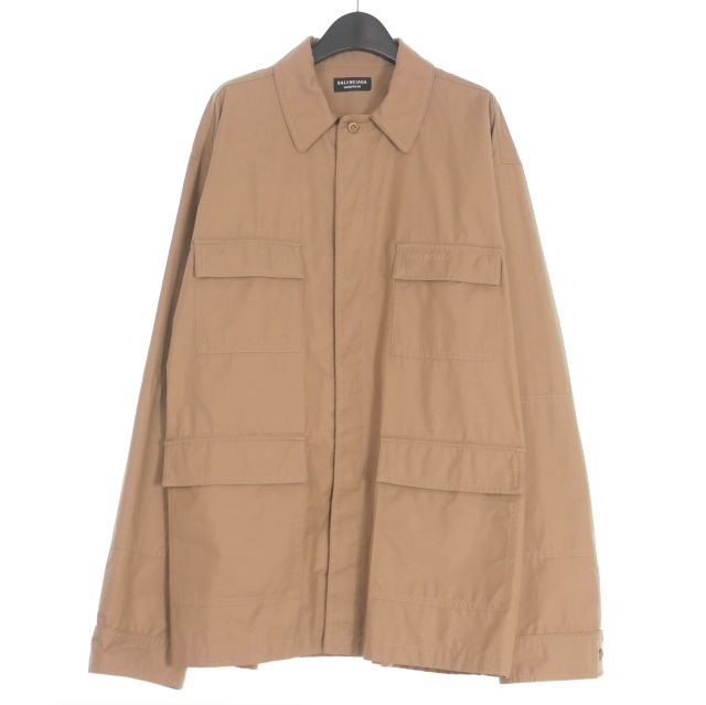 【中古】バレンシアガ BALENCIAGA CARGO JACKET コットンカーゴジャケット ブルゾン 44 675639 TL017 国内正規
