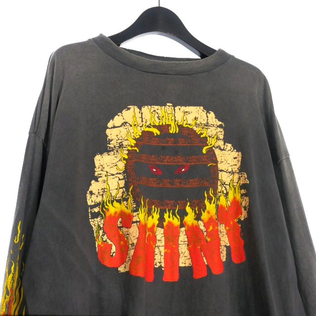 XL SAINT MICHAEL(セント マイケル) LIVE IN HELL 長袖 ロングスリーブ